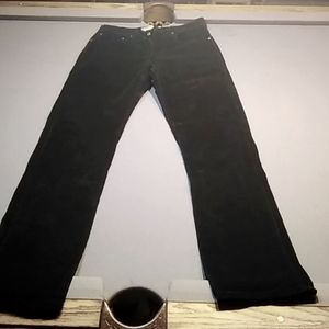 Levi's black corduroy 32x36  jeans